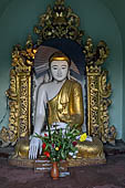 Yangon Myanmar. Shwedagon Pagoda (the Golden Stupa).  